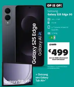 Base Samsung Galaxy S25 Edge 5G aanbieding