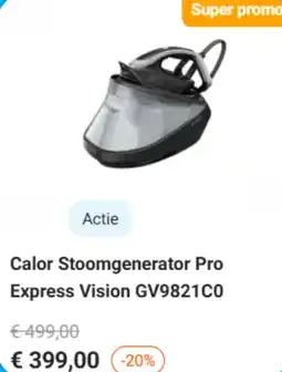 Krëfel Calor Stoomgenerator Pro Express Vision GV9821C0 aanbieding