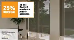 GAMMA Maatwerk enkel plisségordijn aanbieding