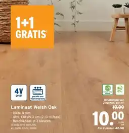 GAMMA Laminaat Welsh Oak aanbieding