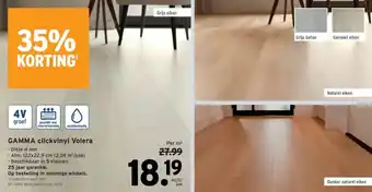 GAMMA GAMMA clickvinyl Volera aanbieding