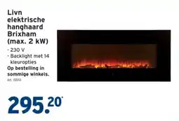 GAMMA Livn elektrische hanghaard Brixham aanbieding