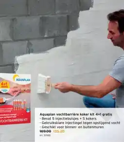 GAMMA Aquaplan vochtbarrière koker kit aanbieding