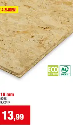 Hubo OSB3 aanbieding