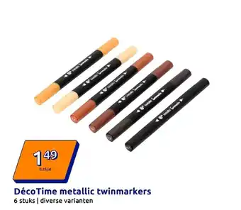 DécoTime metallic twinmarkers