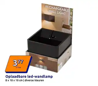 Oplaadbare led-wandlamp