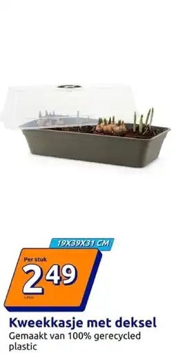 Action Kweekkasje met deksel aanbieding