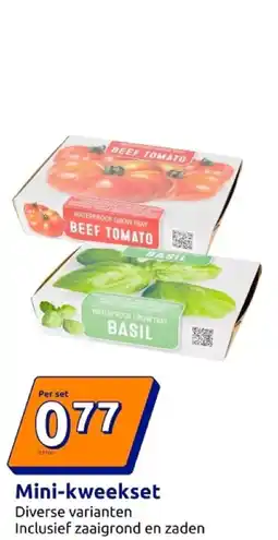 Action Mini-kweekset aanbieding