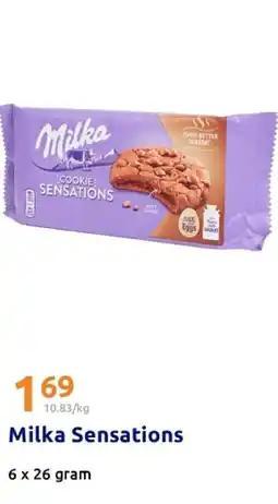 Action Milka Sensations aanbieding