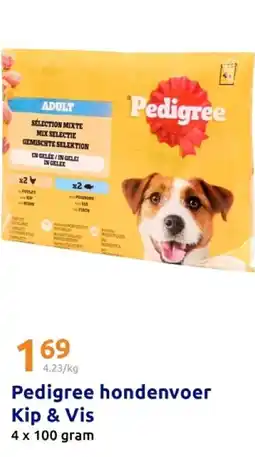 Action Pedigree hondenvoer Kip & Vis aanbieding