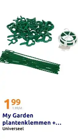 Action My Garden plantenklemmen aanbieding