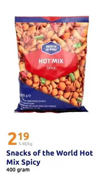 Action Snacks of the World Hot Mix Spicy aanbieding