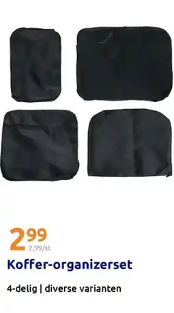 Action Koffer-organizerset aanbieding