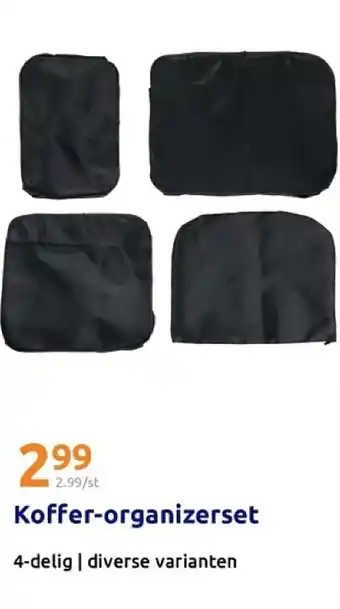 Action Koffer-organizerset aanbieding