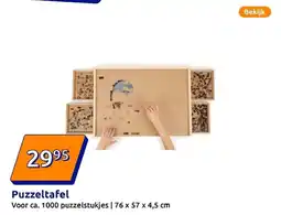 Action Puzzeltafel aanbieding