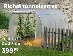 AVEVE Richel tunnelserres aanbieding