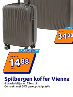 Action Spilbergen koffer Vienna 51X20X34 CM aanbieding