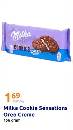 Action Milka Cookie Sensations Огео Сreme aanbieding
