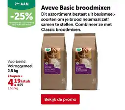 AVEVE Volroggemeel 2,5 kg aanbieding