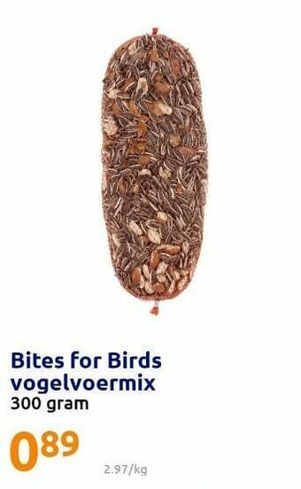 Action Bites for birds vogelvoermix aanbieding