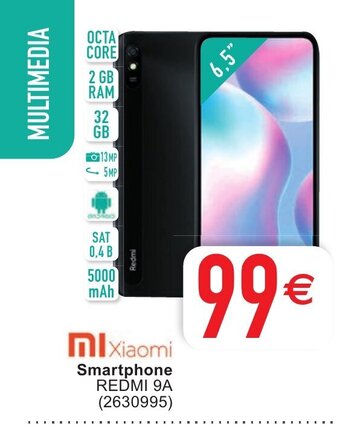Cora Xiaomi Smartphone REDMI 9A aanbieding