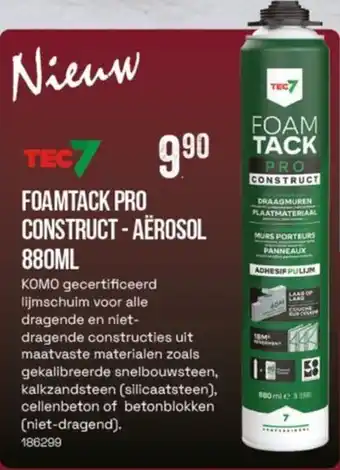 TEC7 Foamtack Pro Construct Aerosol