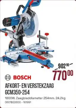Meno Bosch Afkort en Verstekzaag GCM350-254 aanbieding