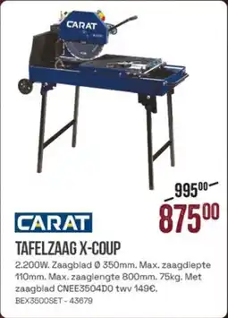 Meno Carat Tafelzaag X-Coup aanbieding