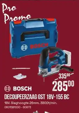 Meno Bosch Decoupeerzaag GST 18V-155 BC aanbieding
