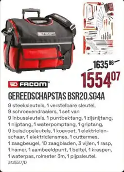 Meno Facom Gereedschapstas BSR20.SG4A aanbieding