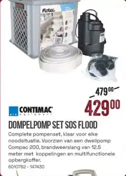 Meno Contimac Dompelpomp Set SOS Flood aanbieding