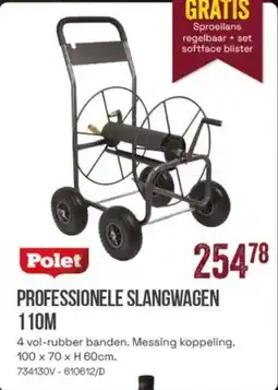 Meno Polet Professionele Slangwagen 110M aanbieding