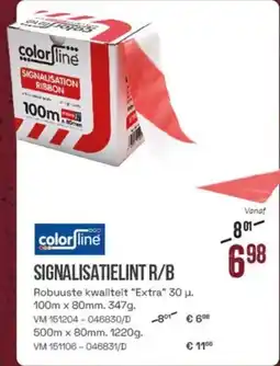 Meno Color Line Signalisatielint R/B aanbieding