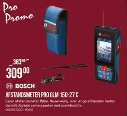 Meno Bosch Afstandsmeter Pro GLM 150-27 C aanbieding
