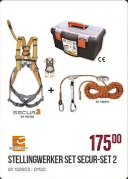 Meno Securx Stellingwerker Set Secur aanbieding
