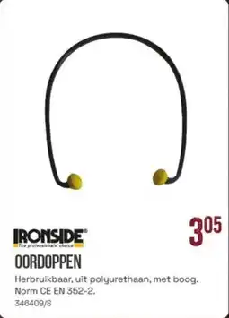 Meno Ironside Oordoppen aanbieding