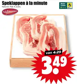 Dirk Speklappen à la minute aanbieding