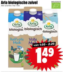 Dirk Arla biologische zuivel aanbieding