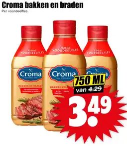 Dirk Croma bakken en braden aanbieding