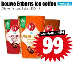Dirk Douwe Egberts Ice Coffee aanbieding