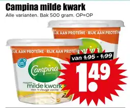 Dirk Campina milde kwark aanbieding