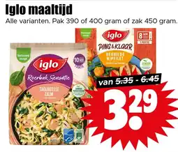 Dirk Iglo maaltijd aanbieding