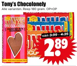 Dirk NL Tony's Chocolonely aanbieding
