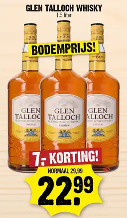 Dirk Glen Talloch Whisky aanbieding