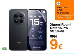 Orange Xiaomi Redmi Note 15 Pro 5G aanbieding