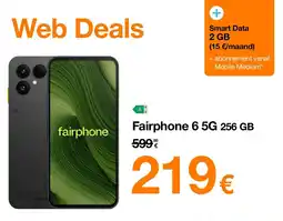 Orange Fairphone 6 5G aanbieding