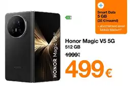 Orange Honor Magic V5 5G aanbieding