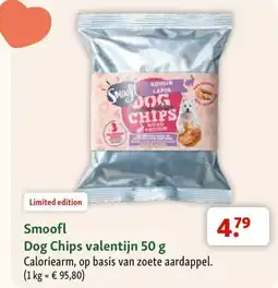 Maxi Zoo Smoofl Dog Chips valentijn aanbieding