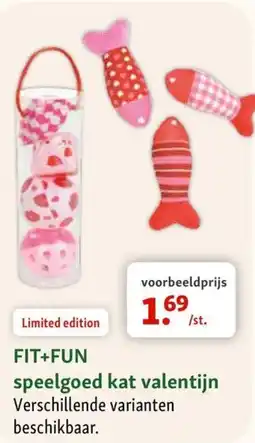 Maxi Zoo Fit+fun speelgoed kat valentijn aanbieding