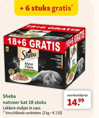 Maxi Zoo Sheba natvoer kat aanbieding
